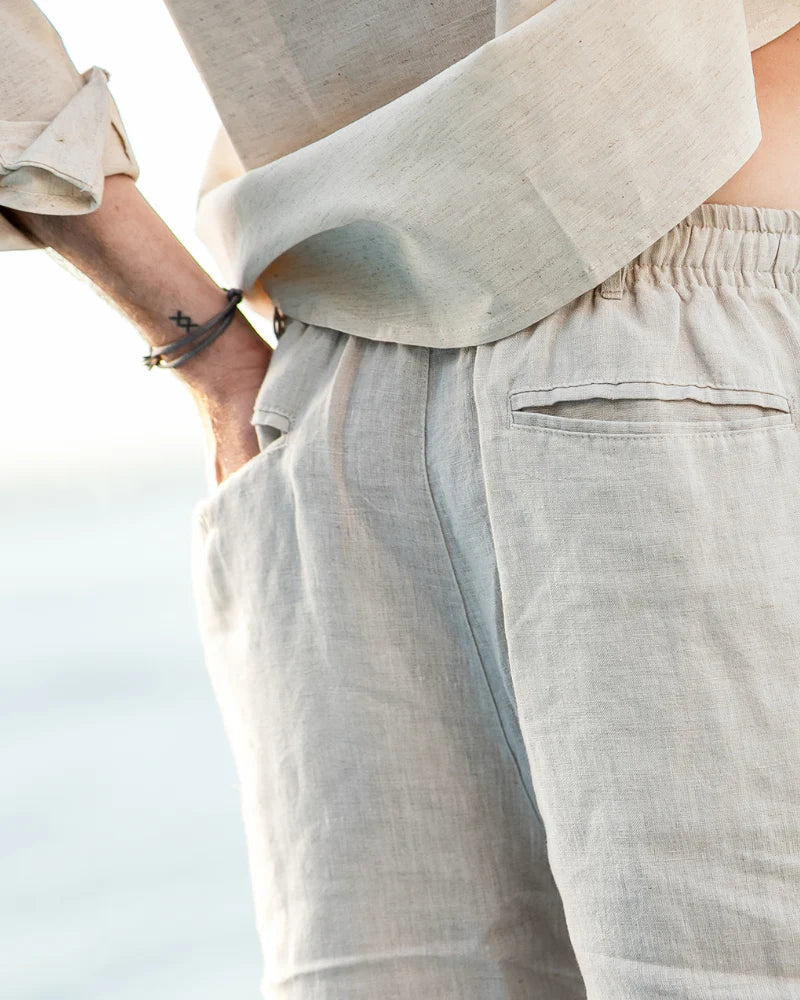 Shorts de Lino - Riviera