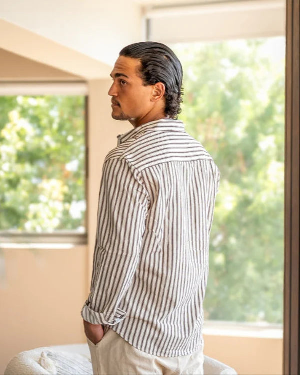 Camisa de Rayas Italia