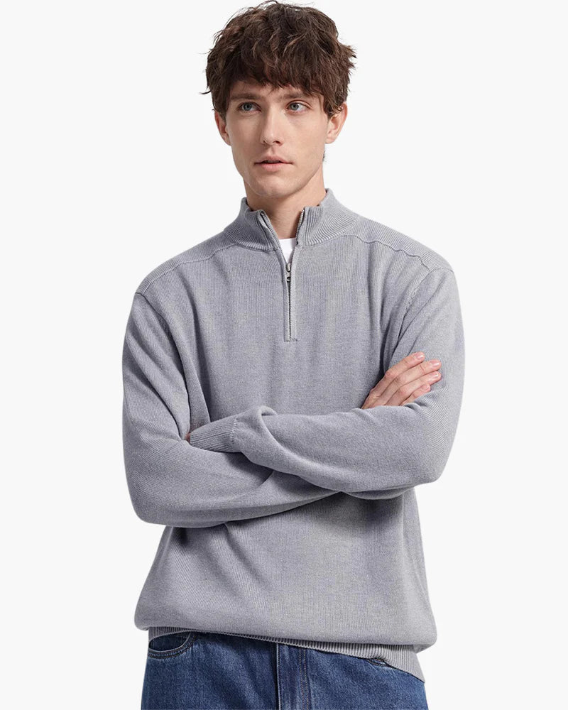 Chaqueta con Cierre 100% Marina