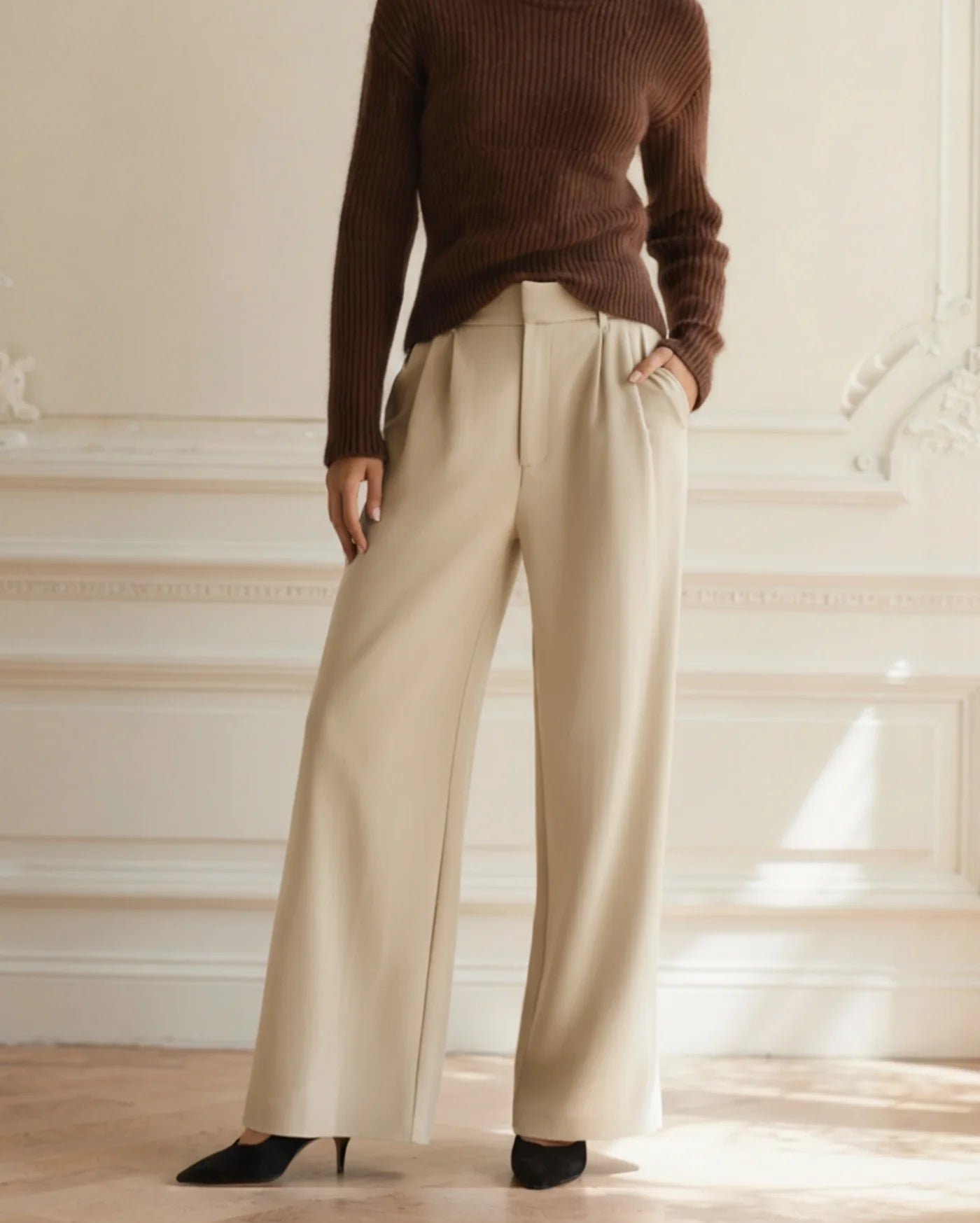 Pantalones Anchos Classy