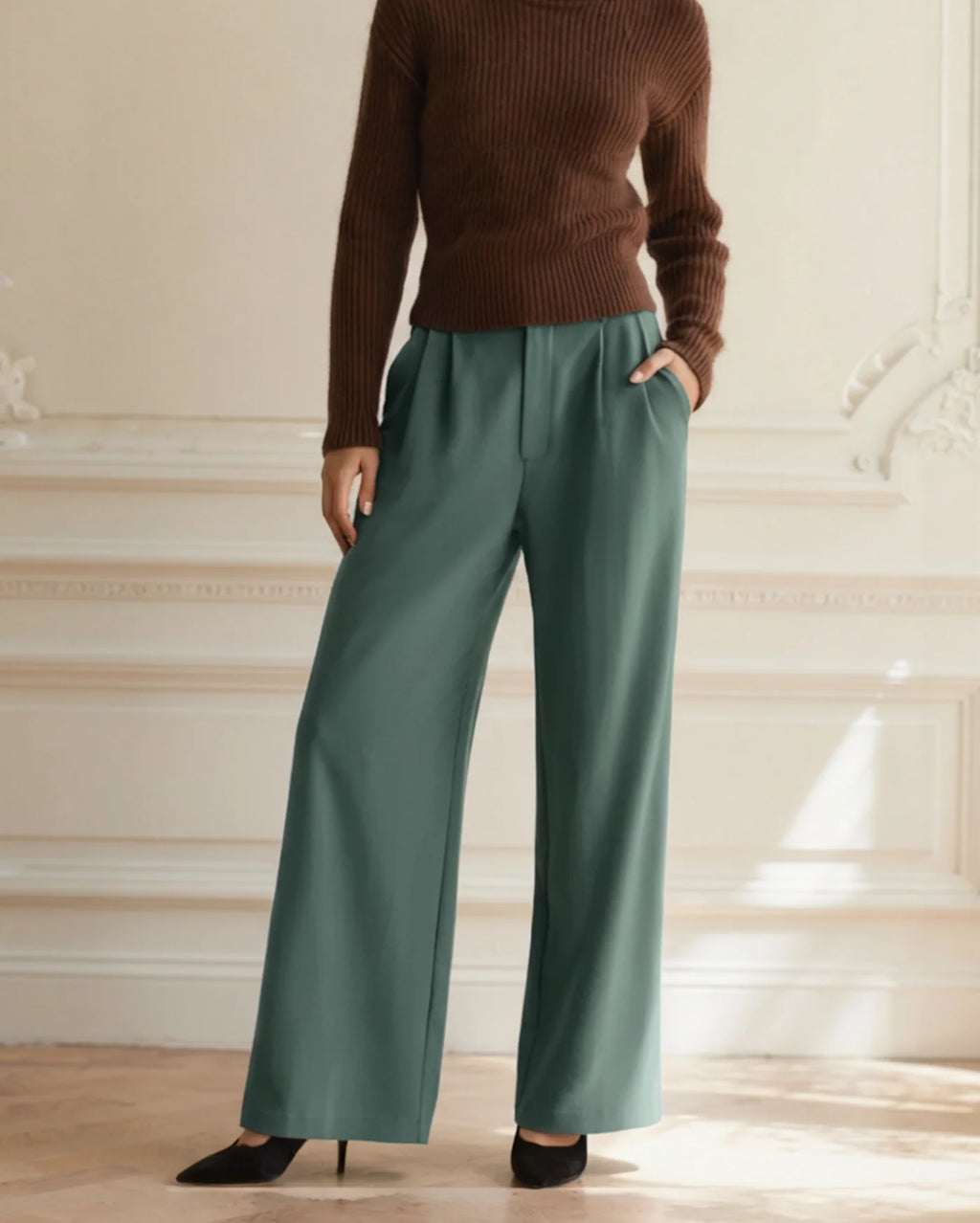 Pantalones Anchos Classy